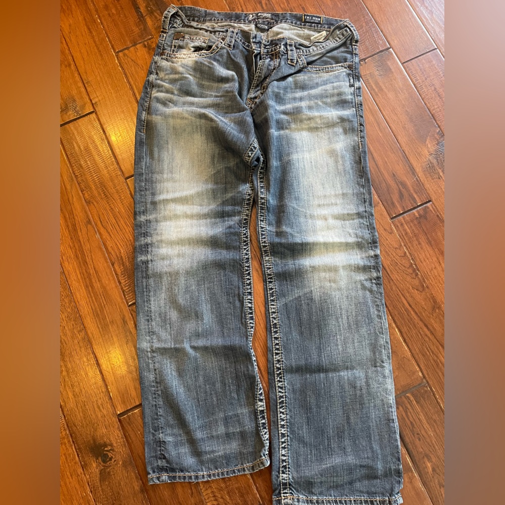 Silver Geordie Jeans 36/34 like new